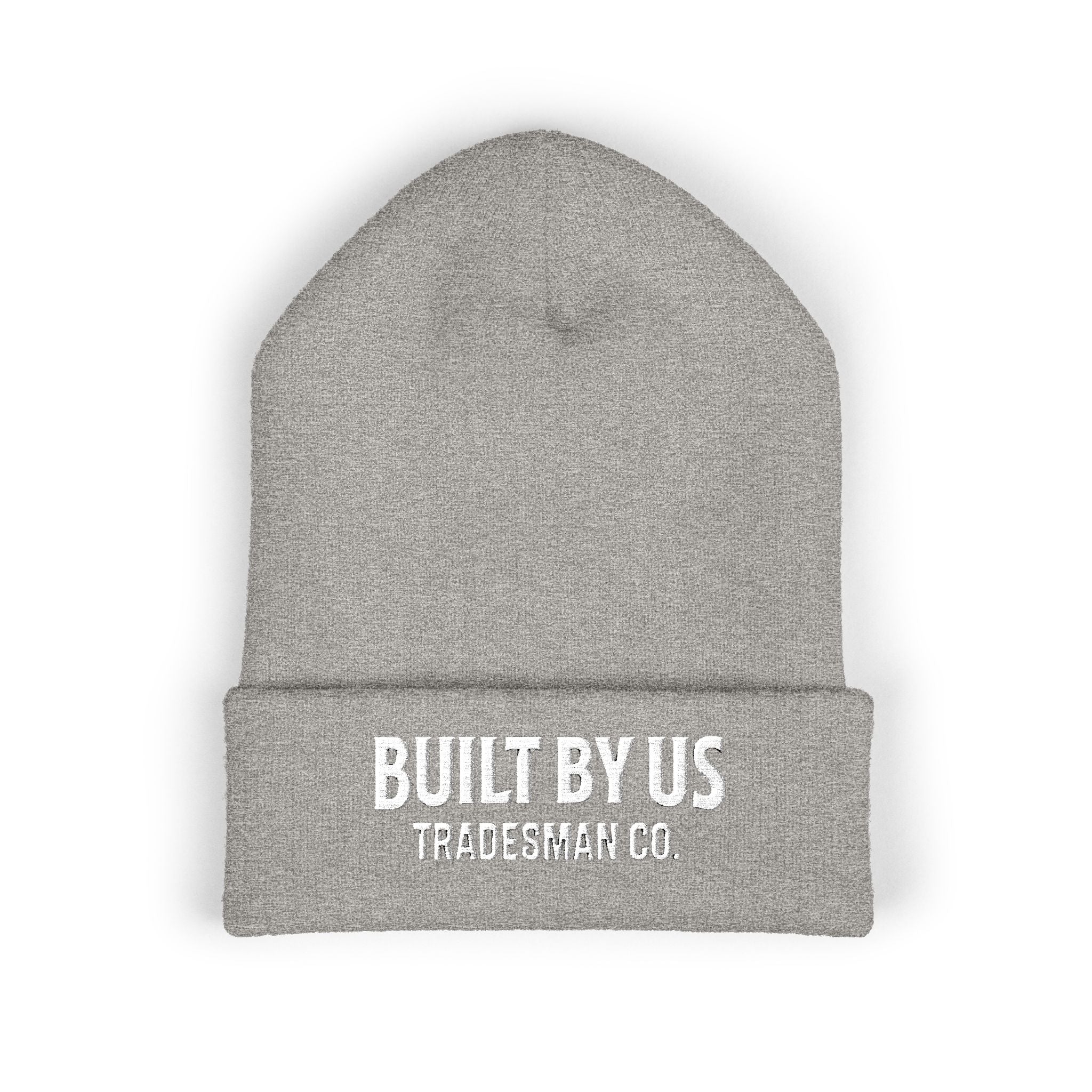 Built By Us Tradesman Co. Embroidered Cuffed Beanie