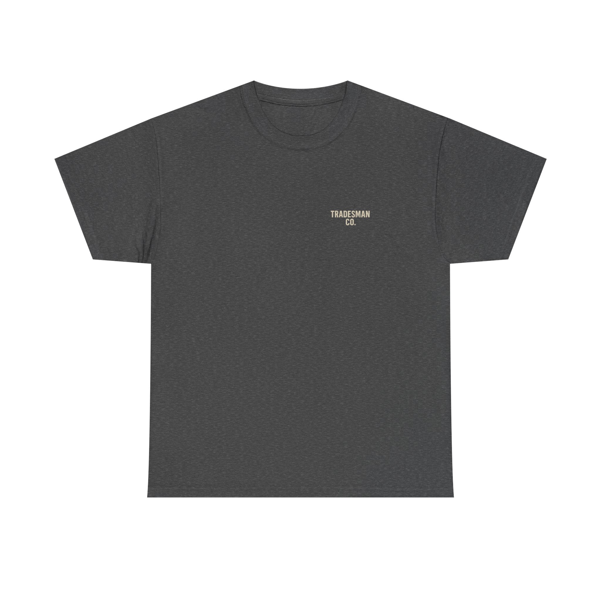 No Quit In Us T-Shirt – Skull Hard Hat Tradesman Tee, Built By Us Workwear, Motivational Gift for Blue Collar Workers