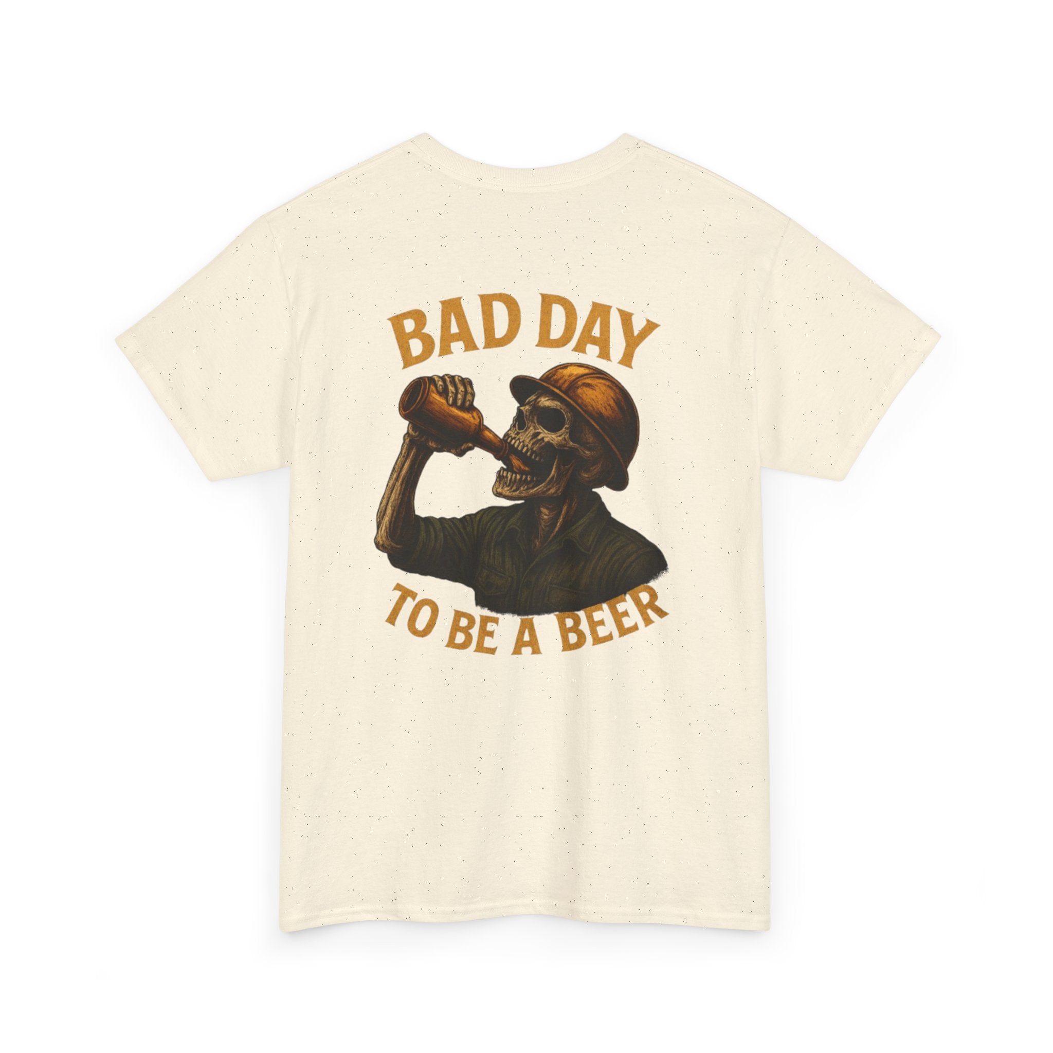 T‑Shirt — "Bad Day to Be a Beer" Skull Beer Graphic Tee