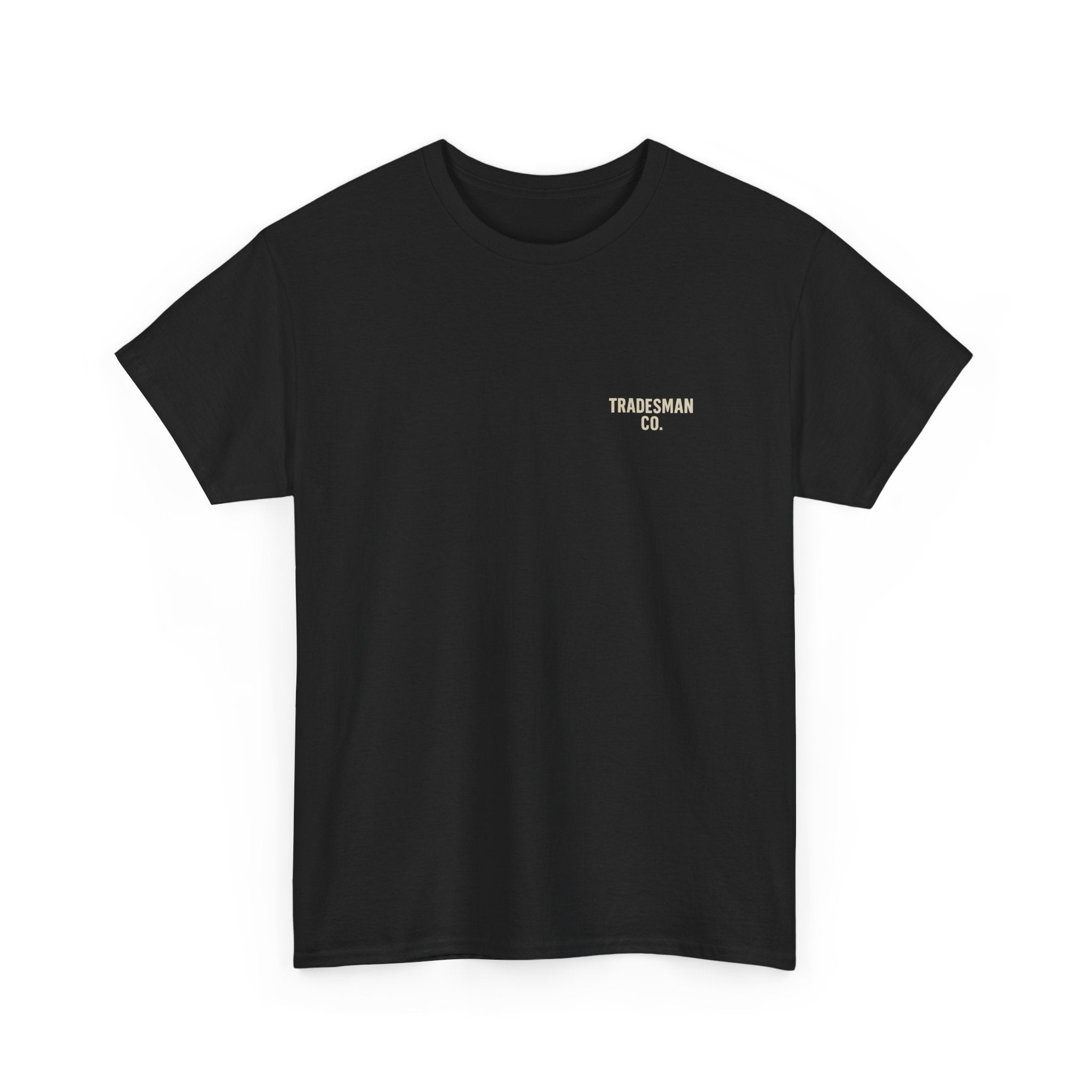 No Quit In Us T-Shirt – Skull Hard Hat Tradesman Tee, Built By Us Workwear, Motivational Gift for Blue Collar Workers