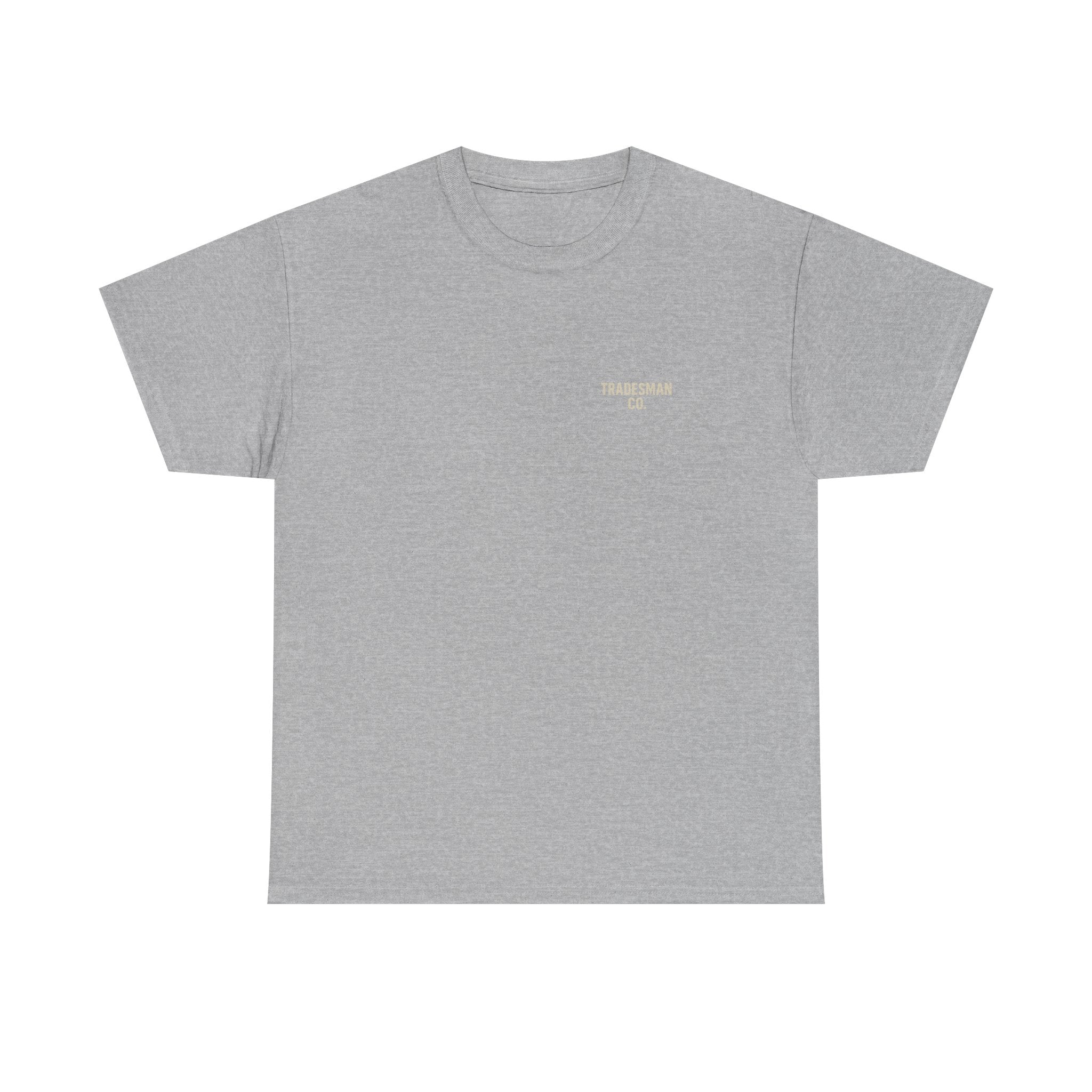 No Quit In Us T-Shirt – Skull Hard Hat Tradesman Tee, Built By Us Workwear, Motivational Gift for Blue Collar Workers
