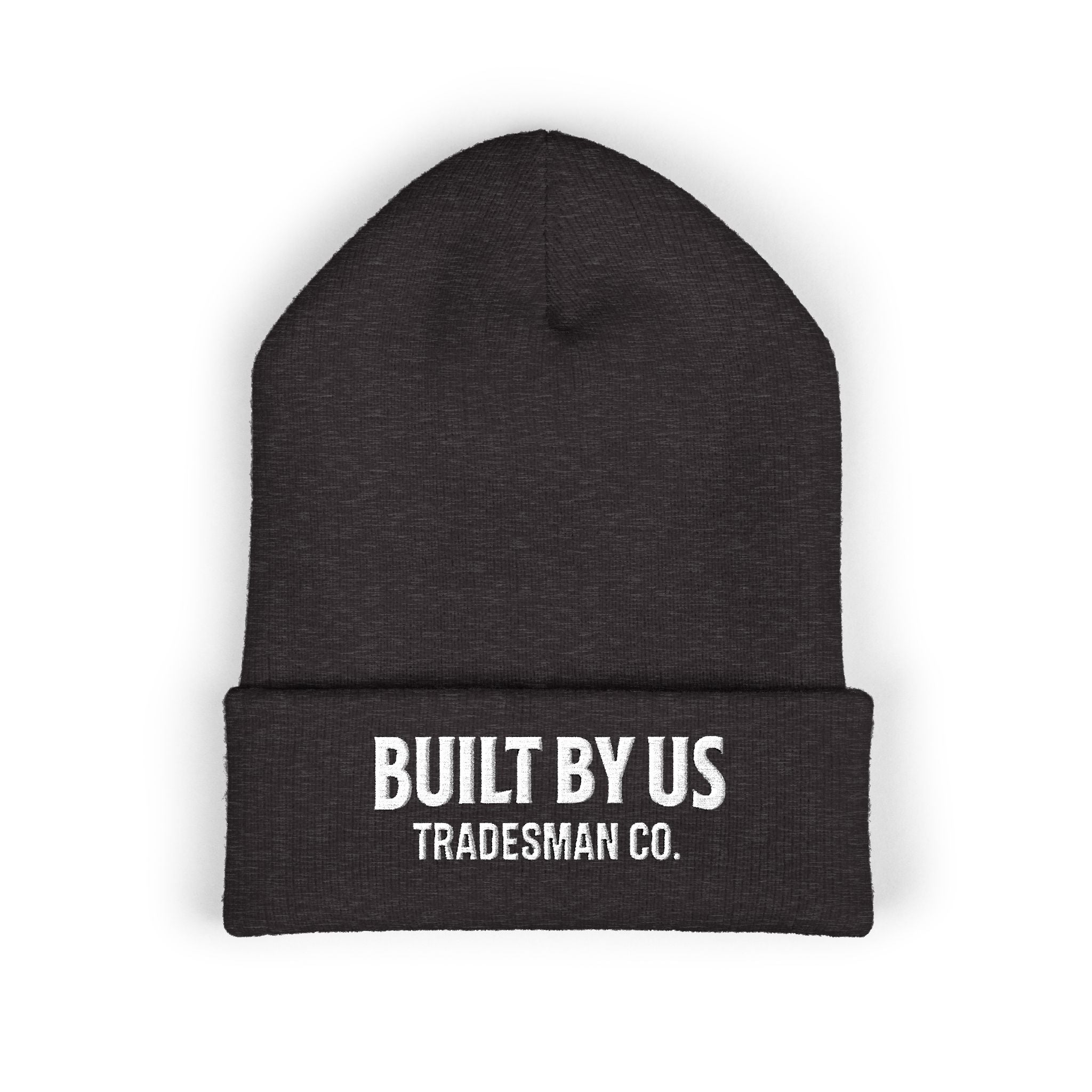 Built By Us Tradesman Co. Embroidered Cuffed Beanie
