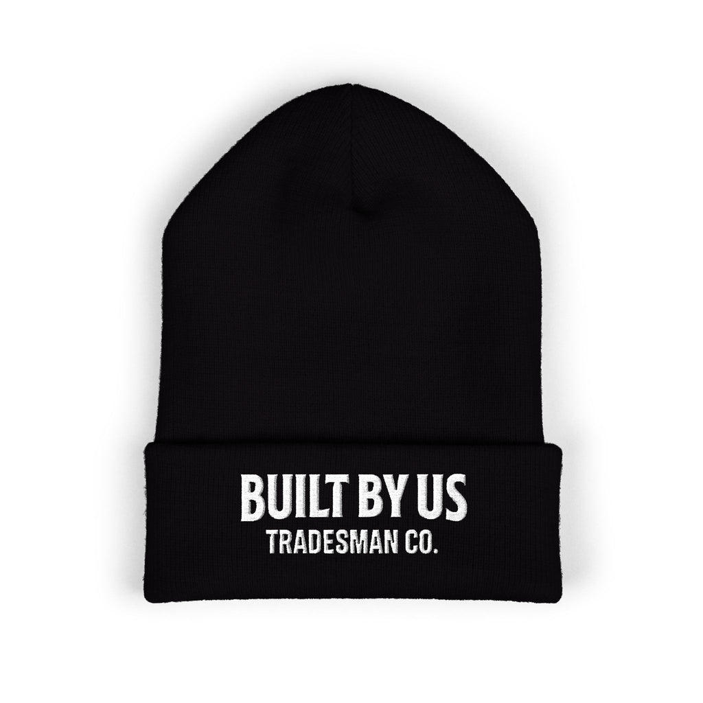 Built By Us Tradesman Co. Embroidered Cuffed Beanie